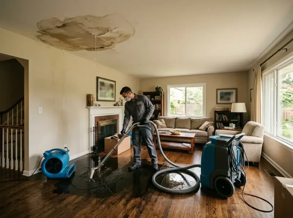 attic-pipe-burst-ceiling-drip-008 — frequently asked questions, Water Damage Restoration & Carpet Care in Pocola, OK